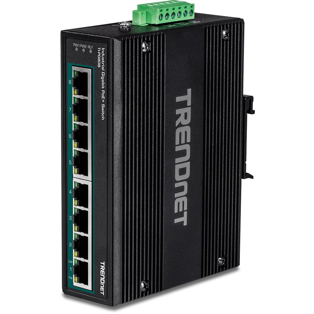 Trendnet Ti-Pg80B Network Switch Gigabit Ethernet (10/100/1000) Power Over Ethernet (Poe) Black