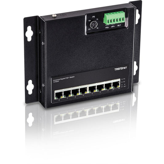 Trendnet Ti-Pg80F Network Switch Unmanaged Gigabit Ethernet (10/100/1000) Power Over Ethernet (Poe)