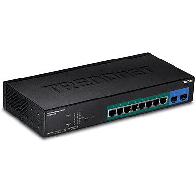 Trendnet Tpe-082Ws Network Switch Gigabit Ethernet (10/100/1000) Power Over Ethernet (Poe) 1U Black