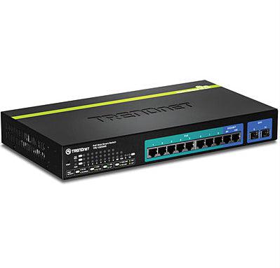 Trendnet Tpe-1020Ws Network Switch Managed L2 Gigabit Ethernet (10/100/1000) Power Over Ethernet (Poe) 1U Black