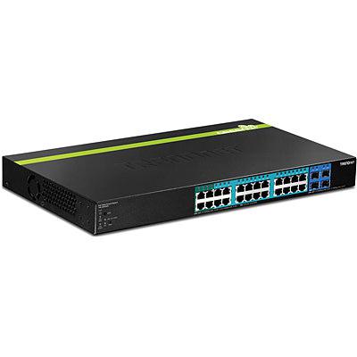 Trendnet Tpe-2840Ws Network Switch Managed Gigabit Ethernet (10/100/1000) Power Over Ethernet (Poe) 1U Black