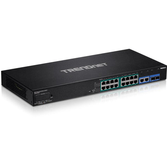 Trendnet Tpe-3018Ls Network Switch Managed Gigabit Ethernet (10/100/1000) Power Over Ethernet (Poe) 1U Black