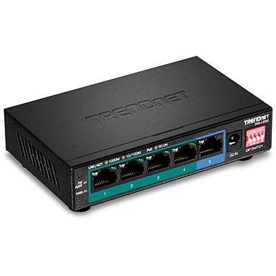 Trendnet Tpe-Lg50 Network Switch Gigabit Ethernet (10/100/1000) Power Over Ethernet (Poe) Black