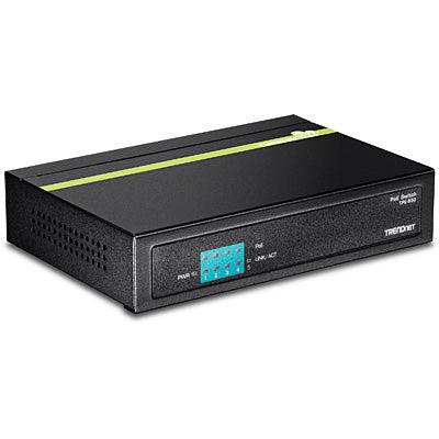 Trendnet Tpe-S50 Network Switch Unmanaged L2 Fast Ethernet (10/100) Power Over Ethernet (Poe) Black