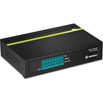 Trendnet Tpe-Tg80G Network Switch Power Over Ethernet (Poe) Black