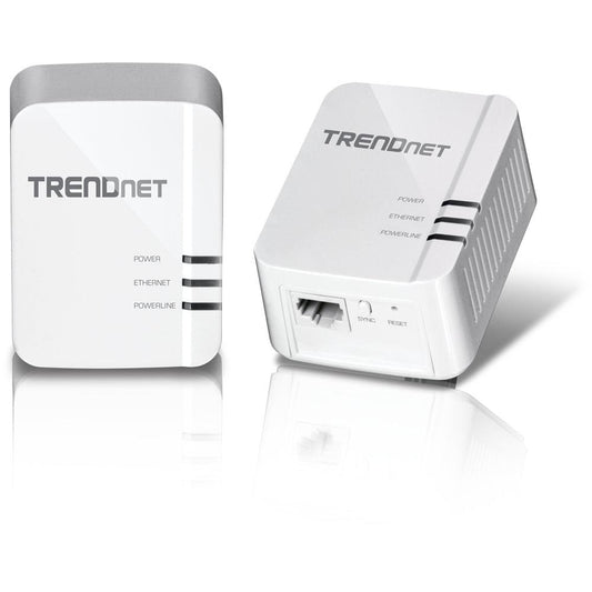 Trendnet Tpl-422E2K Powerline Network Adapter 1300 Mbit/S Ethernet Lan White