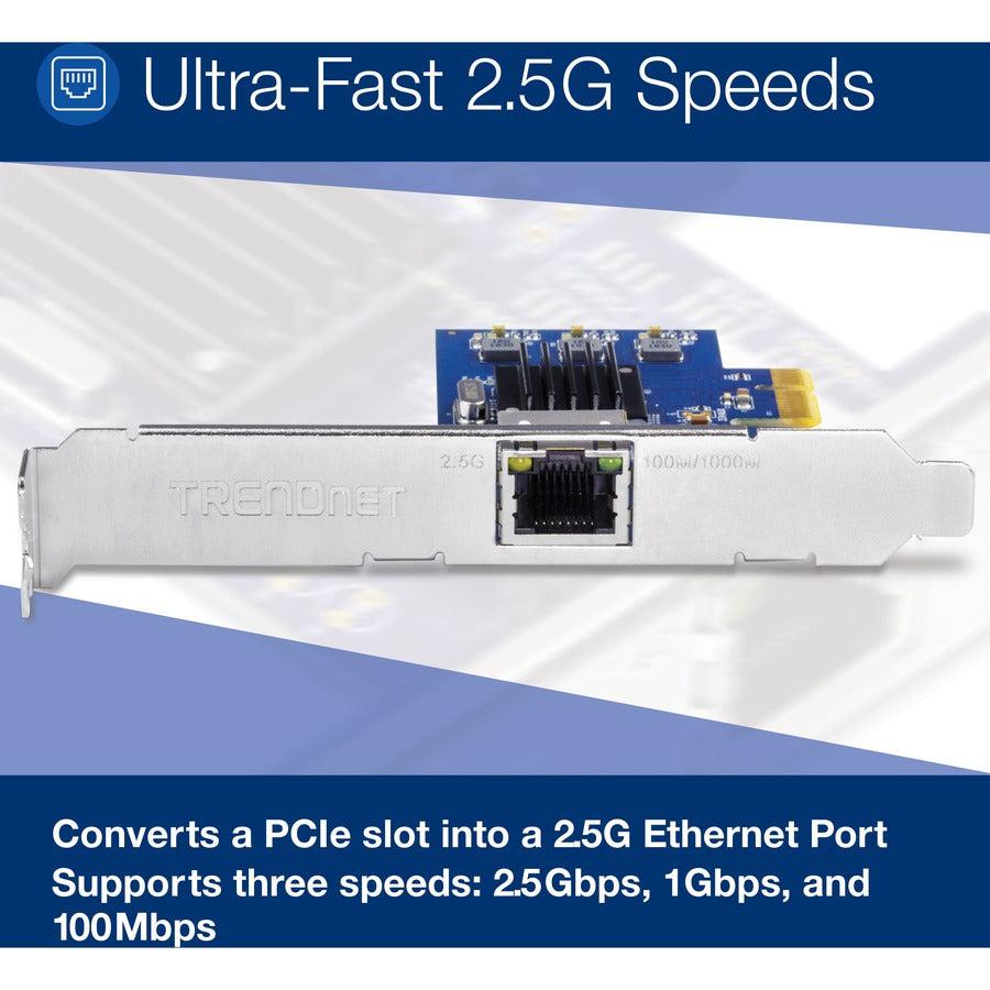 Trendnet Teg-25Gectx Network Card Internal Ethernet 2500 Mbit/S