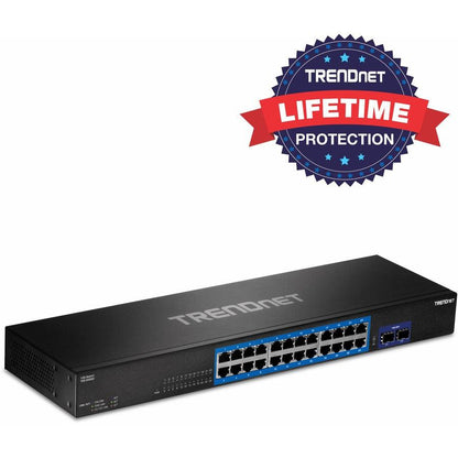 Trendnet Teg-30262 V1.0R Gigabit Ethernet (10/100/1000) 1U Black