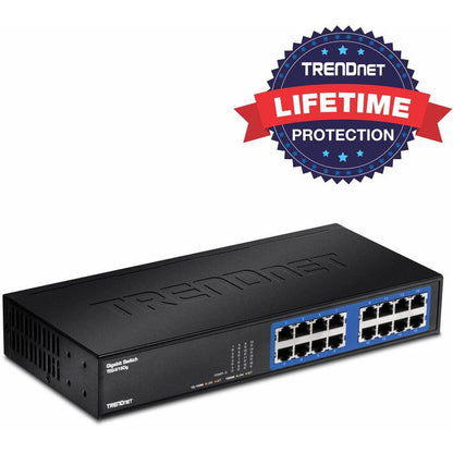 Trendnet Teg-S16Dg Network Switch Unmanaged Black