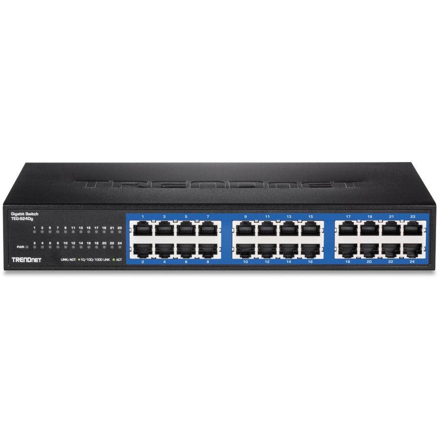 Trendnet Teg-S24Dg Network Switch Unmanaged Black