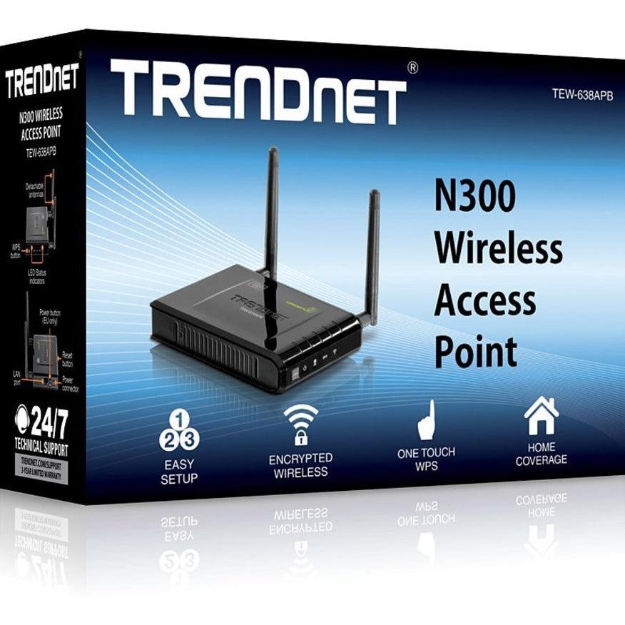 Trendnet Tew-638Apb Wireless Access Point 300 Mbit/S