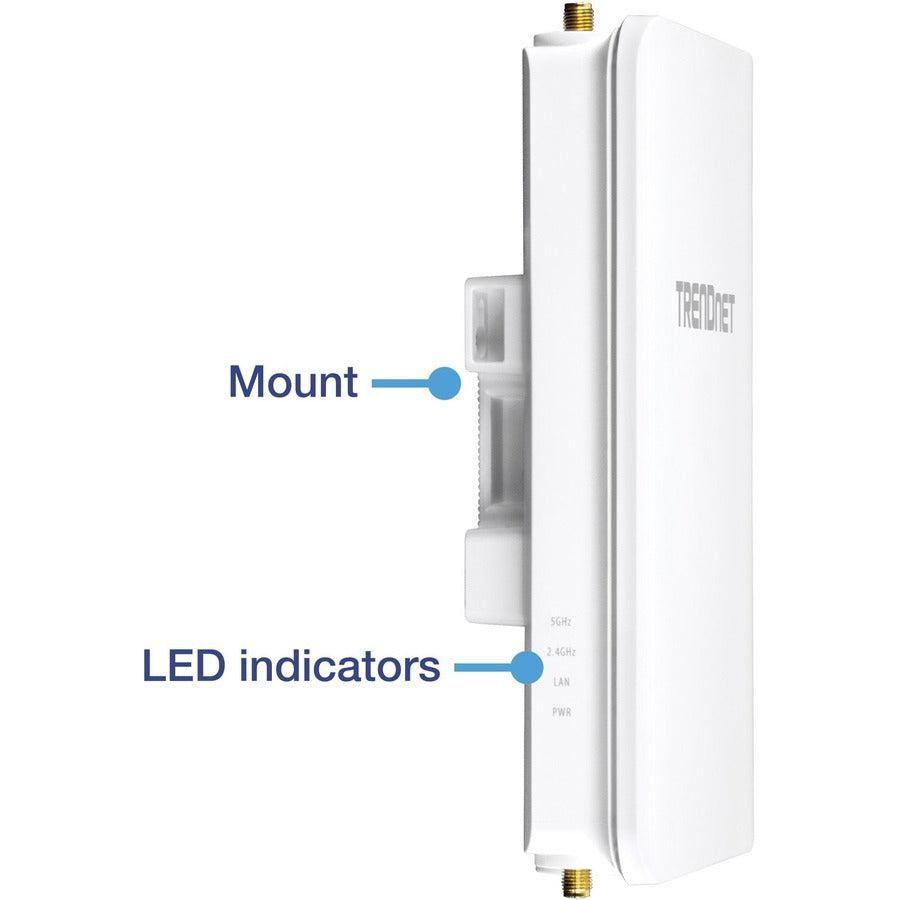 Trendnet Tew-841Apbo Wireless Access Point 1300 Mbit/S White Power Over Ethernet (Poe)