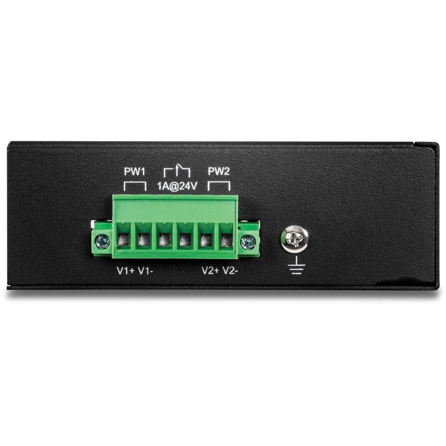 Trendnet Ti-Pe80 Network Switch Fast Ethernet (10/100) Power Over Ethernet (Poe) Black