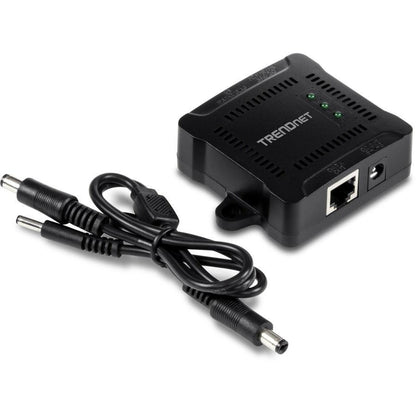 Trendnet Tpe-104Gs Network Splitter Black Power Over Ethernet (Poe)