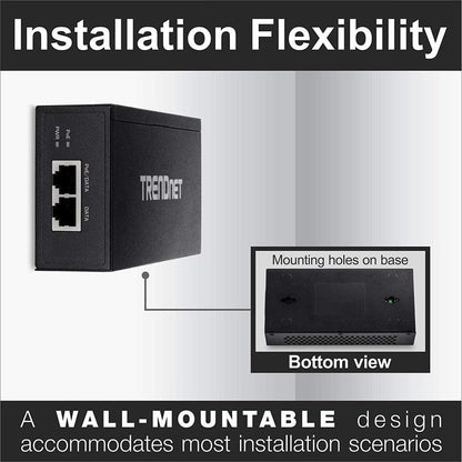 Trendnet Tpe-117Gi Poe Adapter Gigabit Ethernet