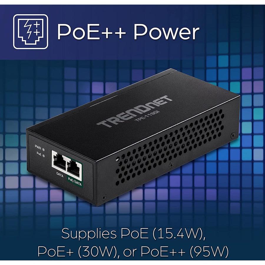 Trendnet Tpe-119Gi Poe Adapter Gigabit Ethernet