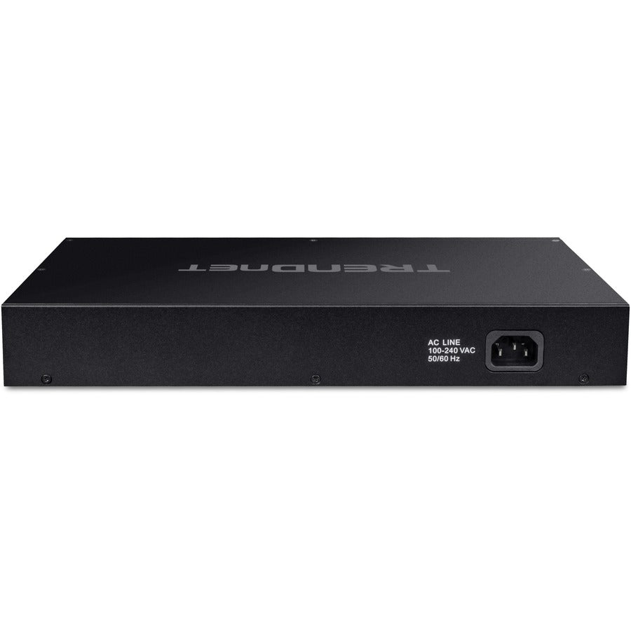 Trendnet Tpe-Bg102G Network Switch Unmanaged Gigabit Ethernet (10/100/1000) Power Over Ethernet (Poe) 1U Black