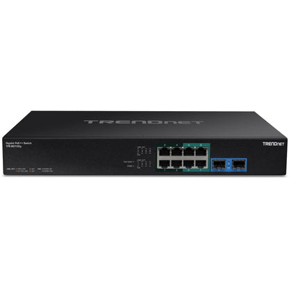 Trendnet Tpe-Bg102G Network Switch Unmanaged Gigabit Ethernet (10/100/1000) Power Over Ethernet (Poe) 1U Black