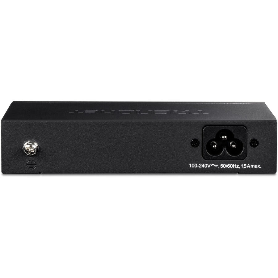 Trendnet Tpe-S50 Network Switch Unmanaged L2 Fast Ethernet (10/100) Power Over Ethernet (Poe) Black