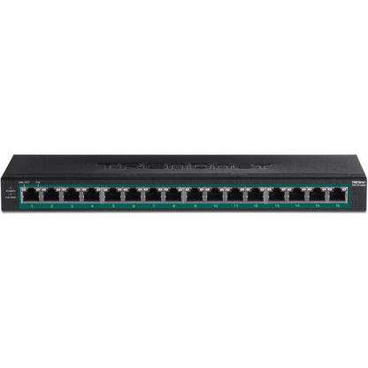 Trendnet Tpe-Tg160H Network Switch Managed Gigabit Ethernet (10/100/1000) Power Over Ethernet (Poe) 1U Black