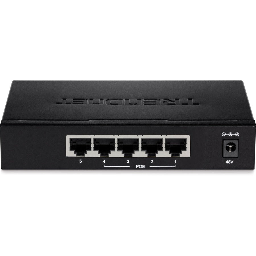 Trendnet Tpe-Tg50Es Network Switch Managed Gigabit Ethernet (10/100/1000) Power Over Ethernet (Poe) Black