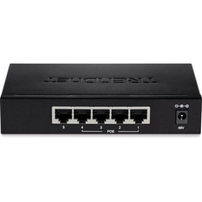 Trendnet Tpe-Tg50Es Network Switch Managed Gigabit Ethernet (10/100/1000) Power Over Ethernet (Poe) Black