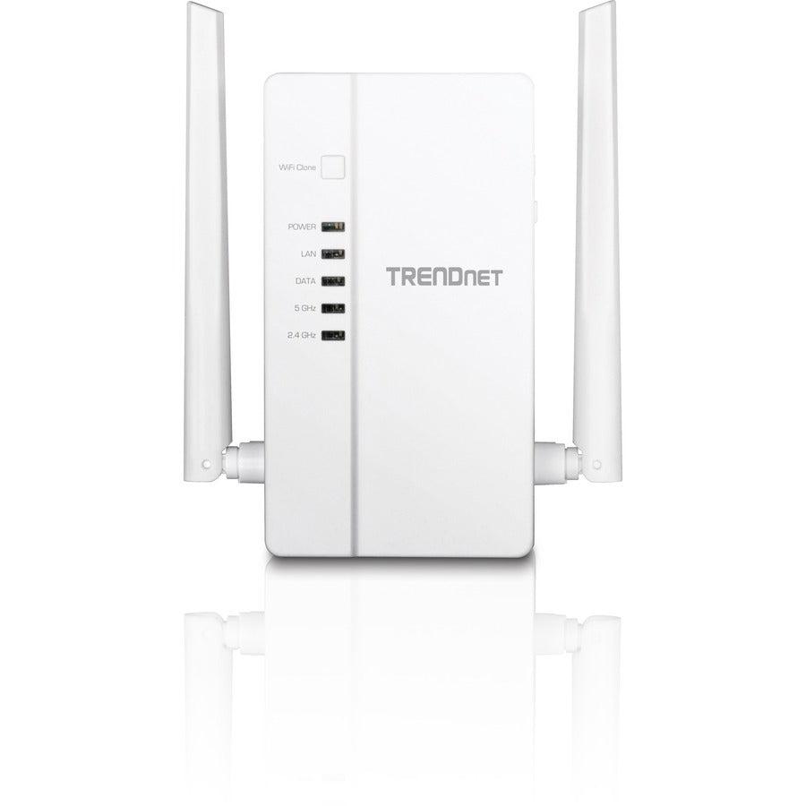 Trendnet Tpl-430Ap Powerline Network Adapter Ethernet Lan Wi-Fi White