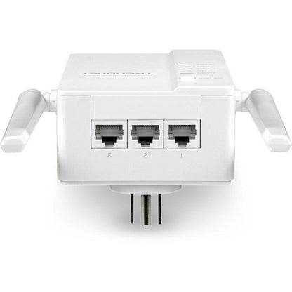 Trendnet Tpl-430Apk Powerline Network Adapter Ethernet Lan Wi-Fi White