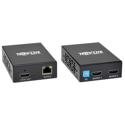 Tripp Lite 1 X 2 Hdmi Over Cat5 / Cat6 Extender Kit, Box-Style Transmitter And Receiver, 1080P @ 60 Hz, Up To 60.96 M (200-Ft.)