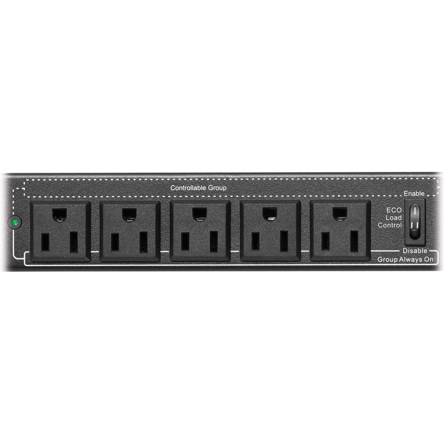 Tripp Lite 100-125V 12A Single-Phase Hot-Swap Pdu With Manual Bypass - 6 Nema 5-15R Outlets, 2 5-15P Inputs, 1U Rack/Wall