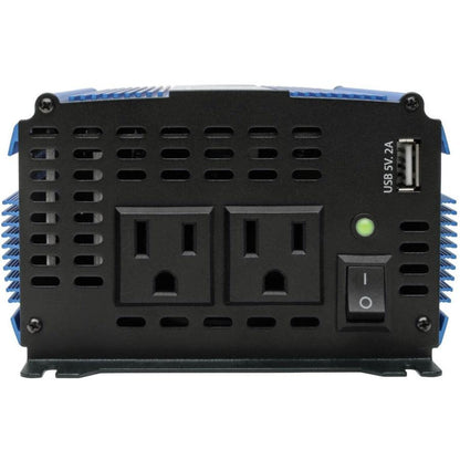 Tripp Lite 1000W Light-Duty Compact Power Inverter With 2 Ac/1 Usb - 2.0A/Battery Cables, Mobile