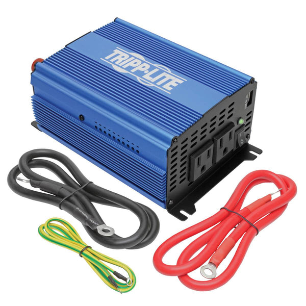 1000W Compact Power Inverter, 3x AC, USB Charging, Remote