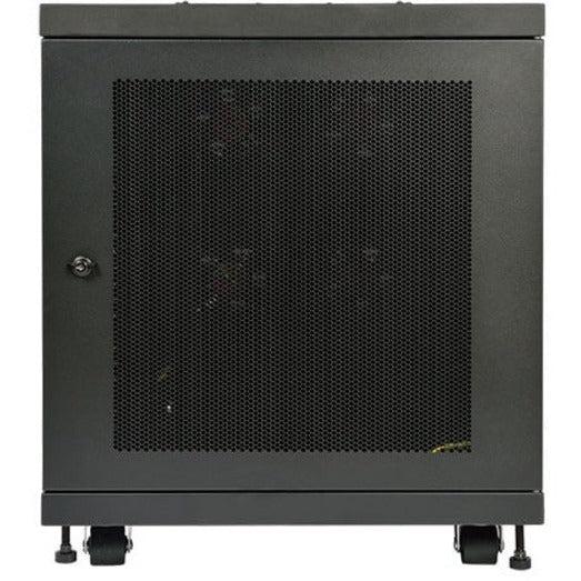 Tripp Lite 12U Smartrack Industrial Floor Standard-Depth Rack Enclosure Cabinet Includes Doors And Side Panels