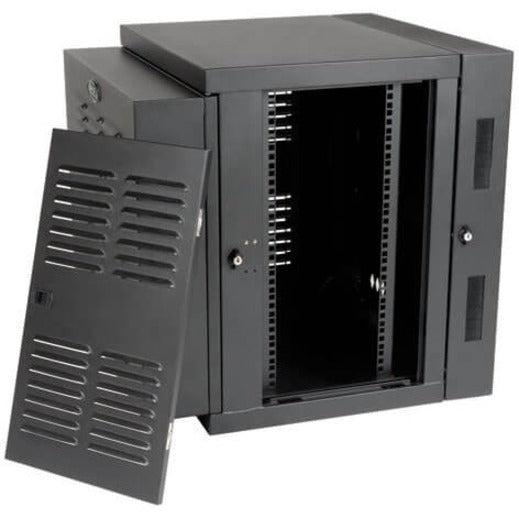 Tripp Lite 12U Smartrack Nema 12 Wall-Mount Rack Enclosure Cabinet For Harsh Environments, Switch-Depth, Hinged Back