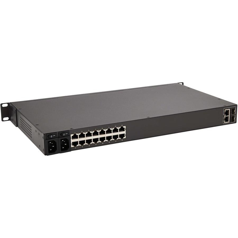 Tripp Lite 16-Port Console Server, Usb Ports (2) - Dual Gbe Nic, 16 Gb Flash, Sd Card, Wi-Fi, Desktop/1U Rack, Taa