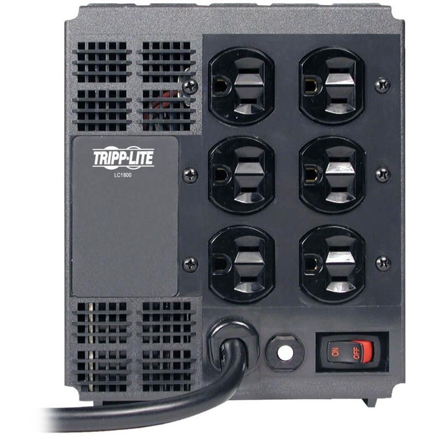 Tripp Lite 1800W 120V Power Conditioner With Automatic Voltage Regulation (Avr) And Ac Surge Protection