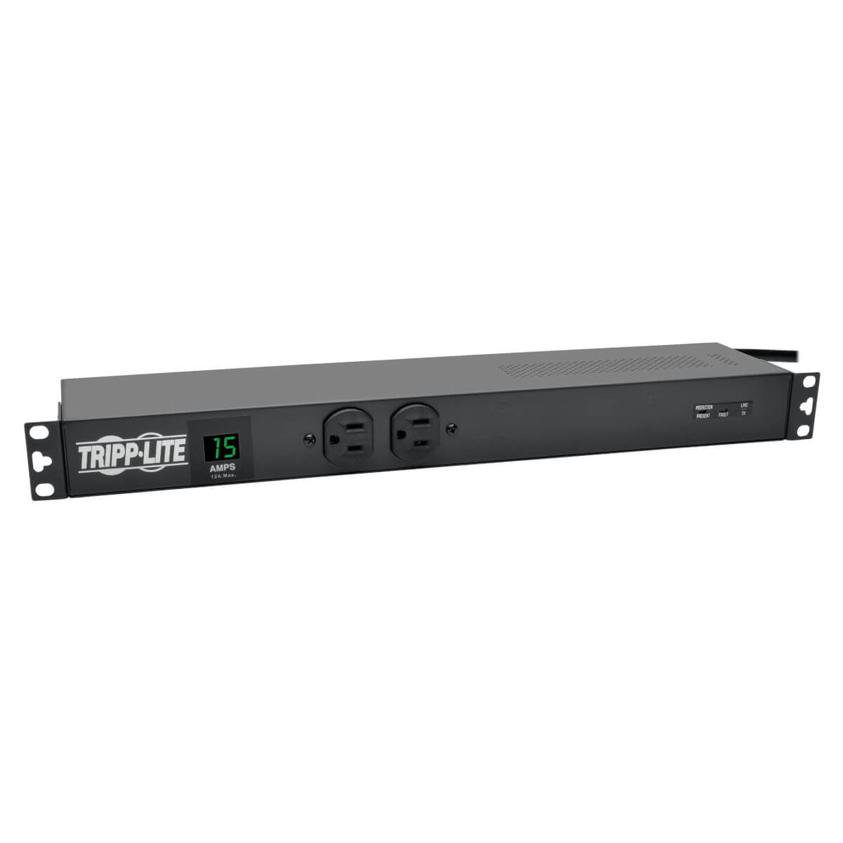 Tripp Lite 1.44Kw Single-Phase Metered Pdu + Isobar Surge Suppression, 3840 Joules, 120V Outlets (14 5-15R), 5-15P, 15Ft Cord, 1U Rack-Mount