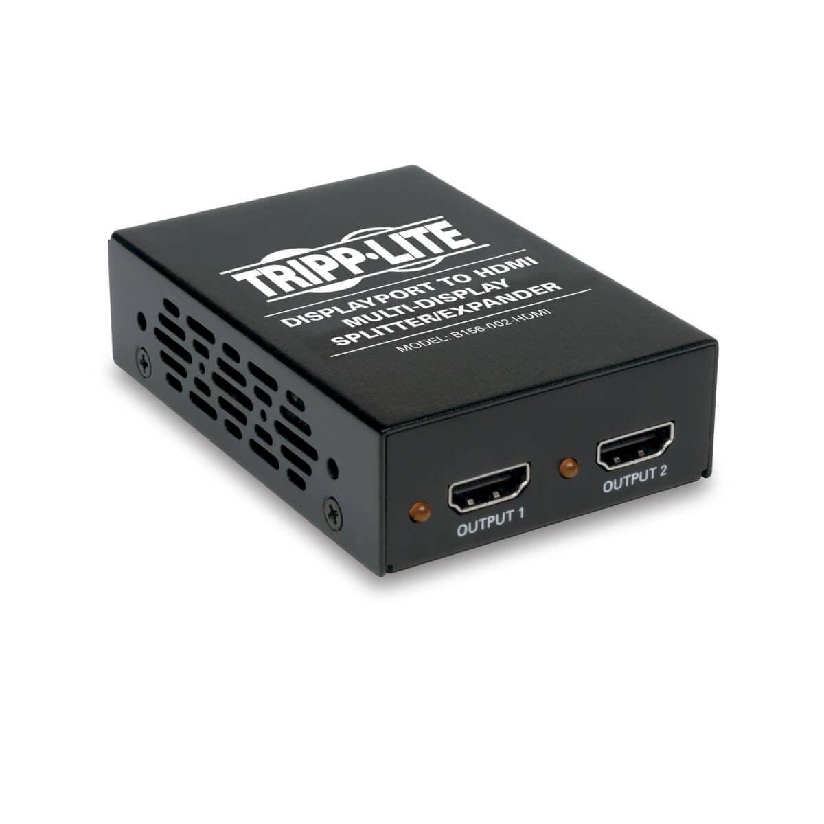Tripp Lite 2-Port Displayport 1.2 To Hdmi Multi-Stream Transport (Mst) Hub, 3840 X 2160 4K X 2K Uhd