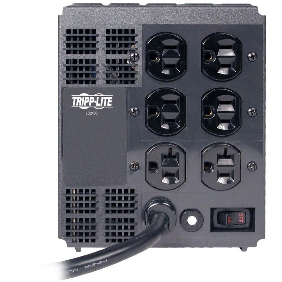Tripp Lite 2400W 120V Power Conditioner With Automatic Voltage Regulation (Avr) And Ac Surge Protection