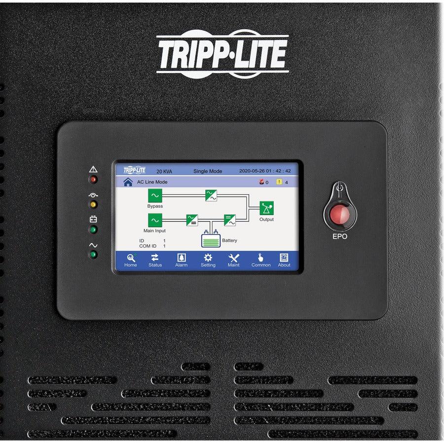 Tripp Lite 3-Phase 208/220/120/127V 60Kva/Kw Double-Conversion Ups - Unity Pf, External Batteries Required