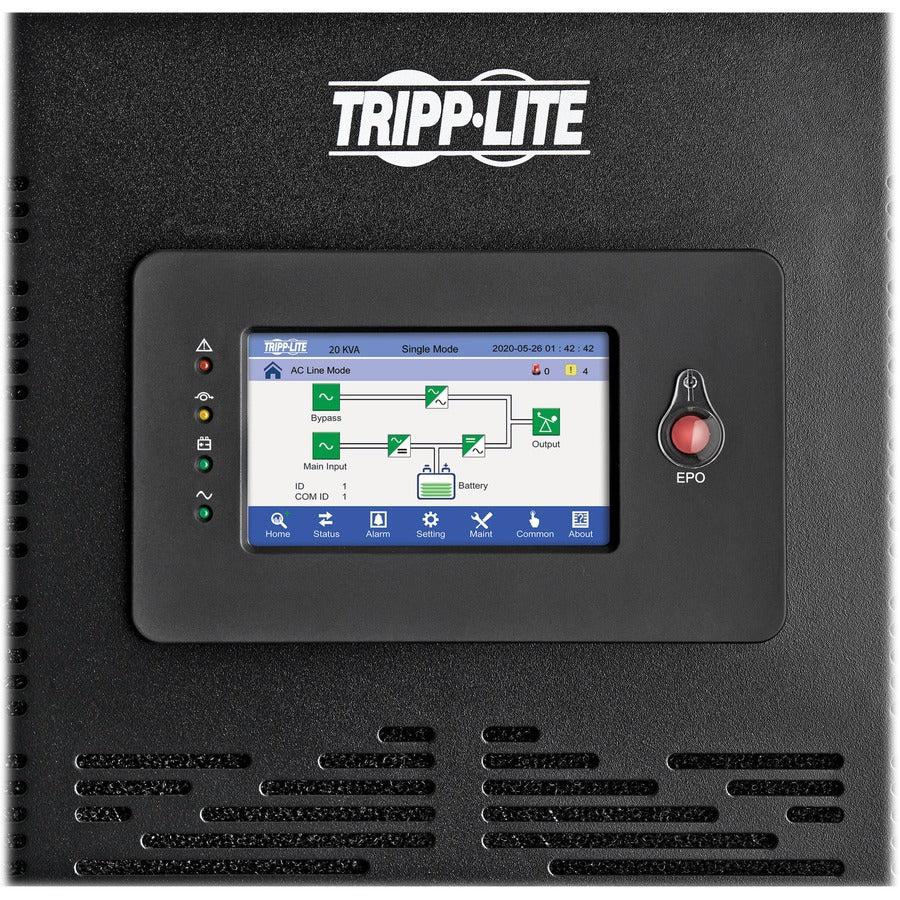 Tripp Lite 3-Phase 208/220/120/127V 80Kva/Kw Double-Conversion Ups - Unity Pf, External Batteries Required