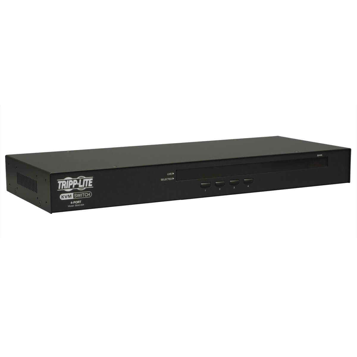 Tripp Lite 4-Port 1U Rack-Mount Usb/Ps2 Kvm Switch With On-Screen Display