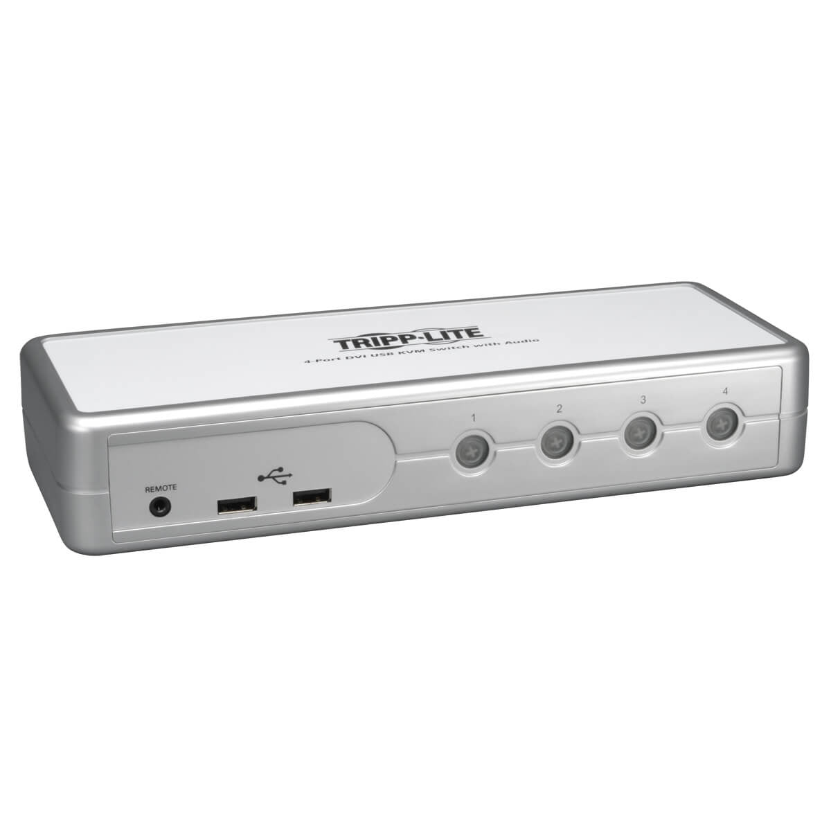 Tripp Lite 4-Port Compact Dvi / Usb Kvm Switch W/ Audio And Cables