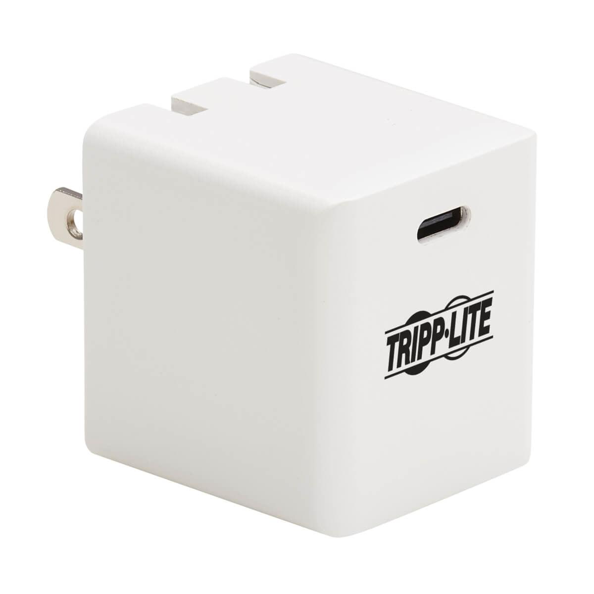 Tripp Lite 40W Compact Usb-C Wall Charger - Gan Technology, Usb-C Power Delivery 3.0