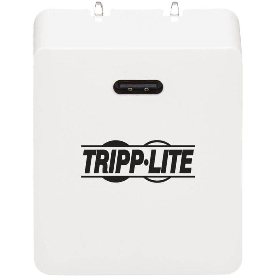 Tripp Lite 40W Compact Usb-C Wall Charger - Gan Technology, Usb-C Power Delivery 3.0