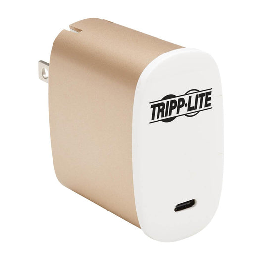 Tripp Lite 50W Compact Usb-C Wall Charger - Gan Technology, Usb-C Power Delivery 3.0