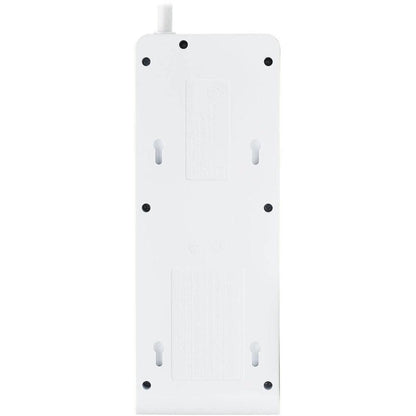 Tripp Lite 6-Outlet Surge Protector With 4 Usb Ports (4.2A Shared) - 15 Ft. (4.57 M) Cord, 5-15P Plug, 900 Joules, White