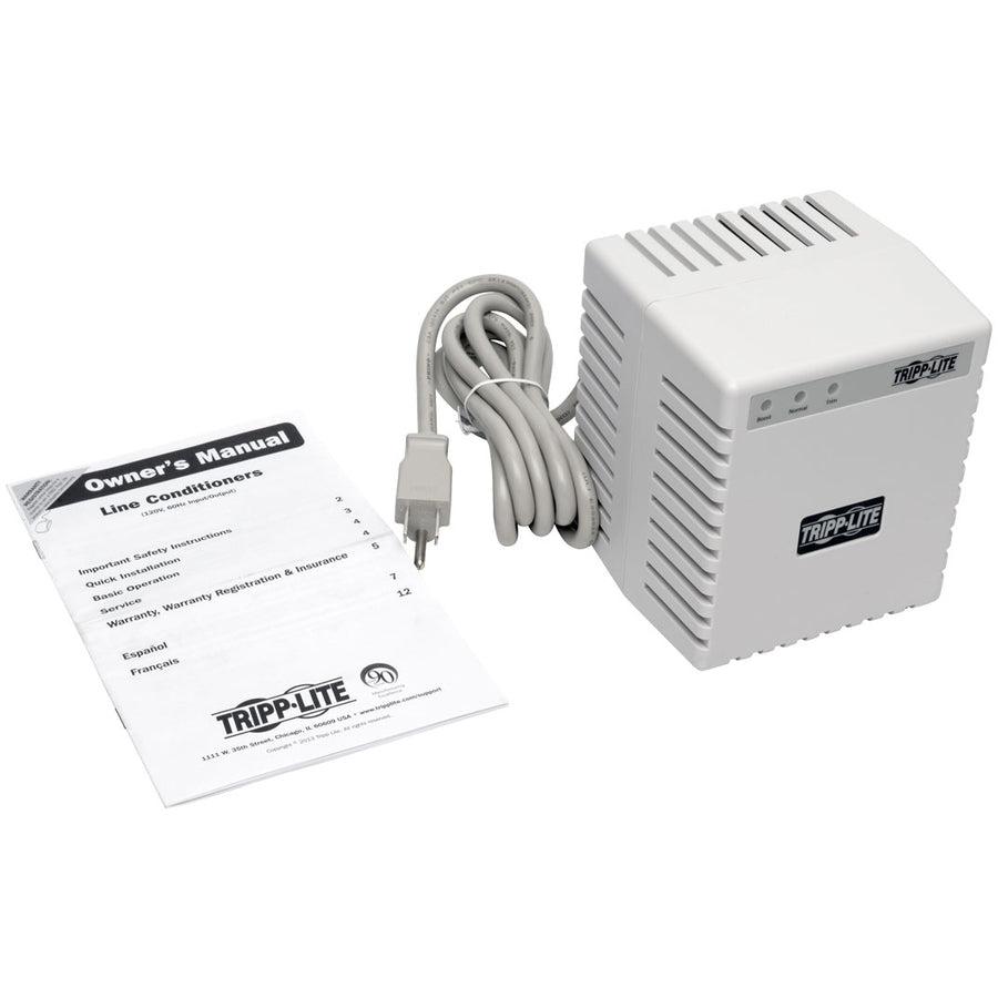 Tripp Lite 600W 120V Power Conditioner With Automatic Voltage Regulation (Avr), Ac Surge Protection, 6 Outlets