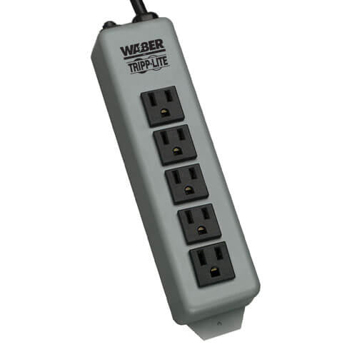 Tripp Lite 602-15 Surge Protector Black 5 Ac Outlet(S) 120 V 4.572 M