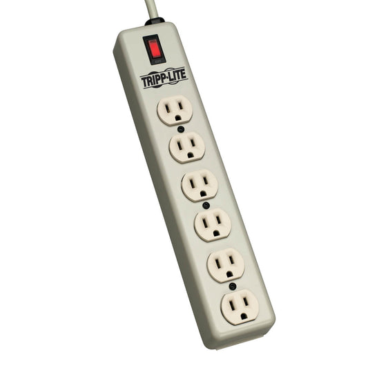 Tripp Lite 6Spdx-15 Surge Protector Beige 6 Ac Outlet(S) 120 V 4.572 M